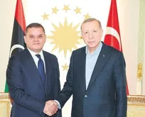 Başkan Erdoğan Libya Başbakanı Dibeybe’yi kabul etti