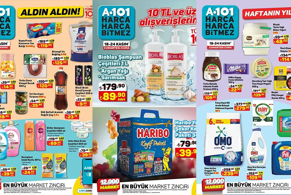 Yeni hafta Çarşamba geldi A101 indirimleri başlattı!