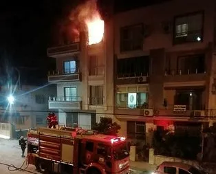 Apartmanda feci yangın: 1 ölü