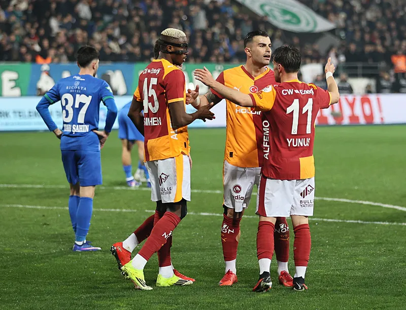 Spor yazarları Rizespor - Galatasaray maçını değerlendirdi! "Gaz pedalı" - 5