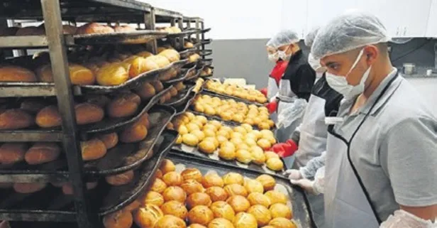 Gaziantep’te lise günde 25 bin ekmek üretiyor! 1.5 milyon liralık dev ciro!