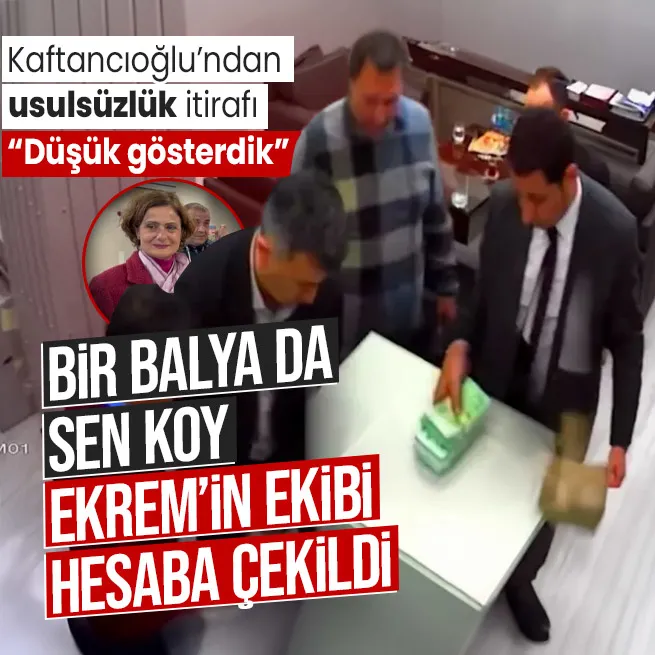 Merkezinde Ekrem İmamoğlunun A takımı var! Canan Kaftancıoğlundan para kulesinde usulsüzlük itirafı