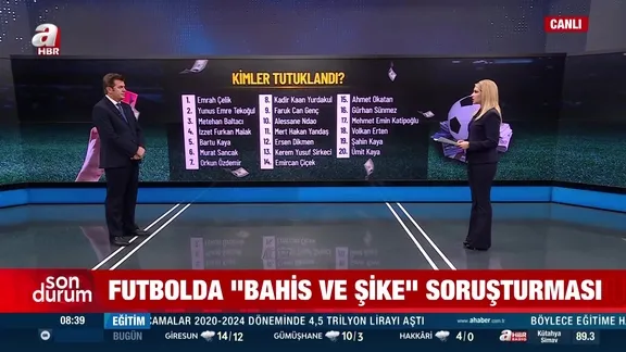 Futbolda bahis ve şike soruşturması derinleşiyor: 20 tutuklama