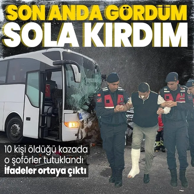 Kuzey Marmara Otoyolundaki zincirleme kazaya ilişkin gözaltına alınan 3 kişi tutuklandı! İfadesi ortaya çıktı: Tır kaza yapmış son anda gördüm