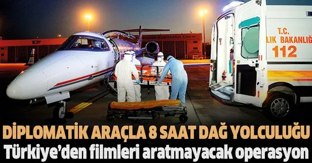 Türkiye’den filmlere konu olacak tahliye operasyonu! Diplomatik plakalı araçla 8 saatlik dağ yolculuğu