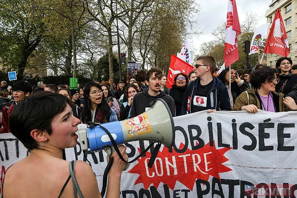 Fransa'da tansiyon yüksek: Sokaklar yine karıştı | Polisler de gösterilere katıldı: Mahkemeler devrede! - 3