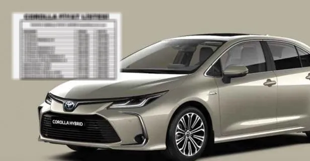 Toyota sıfır otomobil fiyatları! Ekim ayı Toyota kampanyalı fiyat listesi! Carina, Hilux, Corolla, Yaris, Camry...