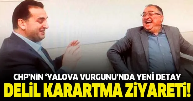CHP'li Vefa Salman’dan yolsuzluk soruşturmasında tutuklanan Halit Güleç’e “Geçmiş olsun” ziyareti!