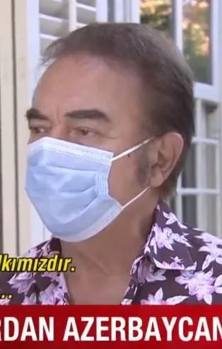 Orhan Gencebay, İskender Pala ve Hülya Koçyiğit’ten Azerbaycan'a destek