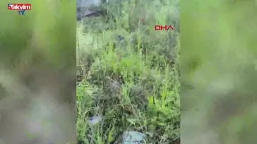 Samsun'da sokağa insansız hava aracı düştü