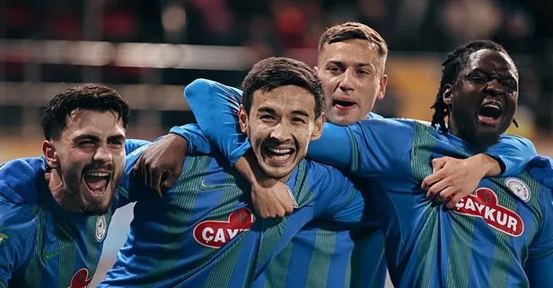 Rizespor’dan Kartal’a fark