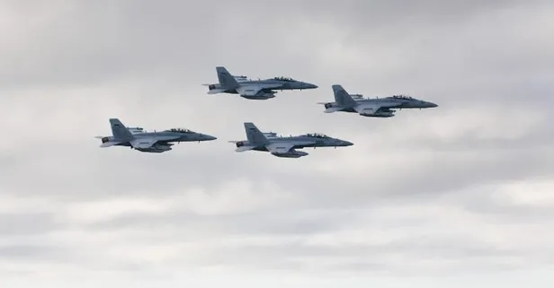 Amerikan savaş uçağı yere çakıldı! 2 pilot öldü