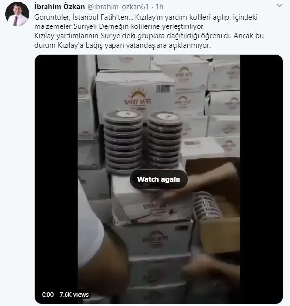 Türk Kızılay’ından İYİ Parti'nin alçak iftirasına yanıt: Bizi insanlığa hizmet etmekten alıkoyamayacaktır-2