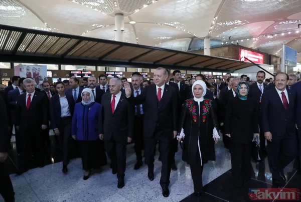 İşte İstanbul Havalimanı'nın açılışından görüntüler - 31