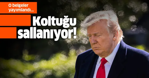 ABD Başkanı Trump'ın azil soruşturmasına ilişkin belgelerin yayımlanmasına başlandı