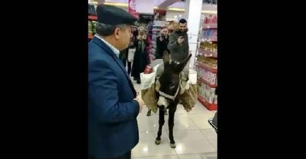 Niğde'de marketle alışveriş yapan adam öyle biri çıktı ki...
