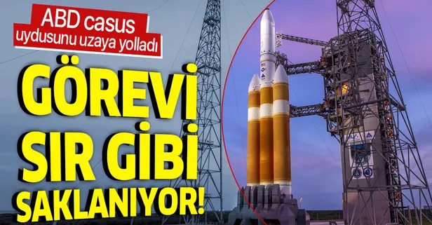 ABD casus uydusu NROL-44'ü uzaya yolladı! İşlevi gizli tutuluyor!