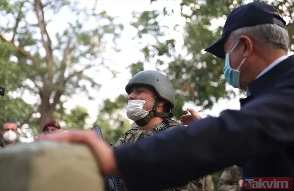 SON DAKİKA: Milli Savunma Bakanı Akar komutanlarla Edirne'de! Yunanistan'a sert mesaj - 18