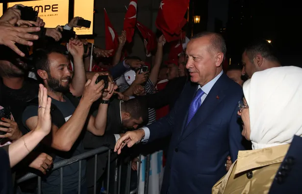 Son dakika: Başkan Erdoğan'dan ABD'de baş döndüren trafik-2