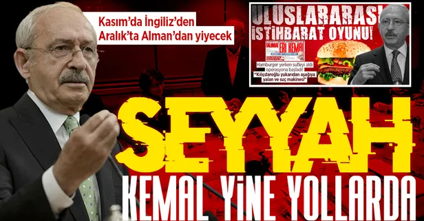 Kemal Kılıçdaroğlu'nun icazet seferinin rotaları belli oldu! Kasım'da İngiliz'den Aralık'ta Alman'dan yiyecek
