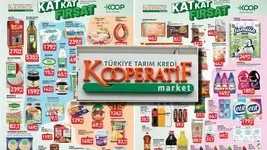 Tarım Kredi Market "Kat Kat Fırsat" kampanyası: 4-10 Kasım tarihlerine dikkat! Çay, deterjan, bakliyat 16,90 TL'den raflarda