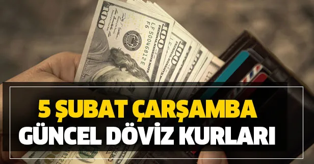 Dolar/TL son durum: 5 Şubat euro ve dolar kuru ne kadar? Güncel döviz kurları alış satış fiyatı-1