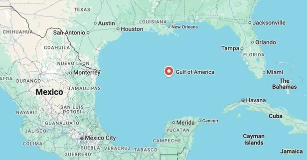 Google’dan flaş hamle! Trump istedi değiştirdiler: Meksika Körfezi yerine Amerika Körfezi