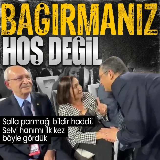 Selvi Kılıçdaroğlu sinirlendi! CHP 38. Olağan Kurultayında Özgür Özele sert tepki: Bağırmanız hoş değil