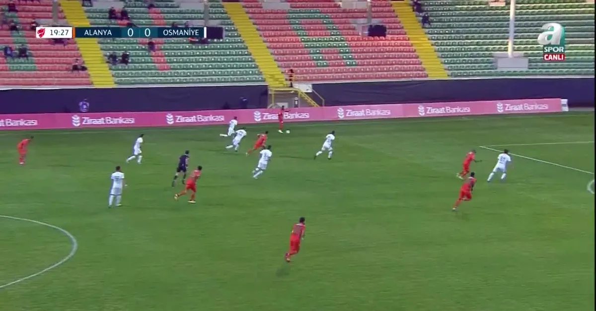 GOL | Alanyaspor 1-0 Osmaniyespor