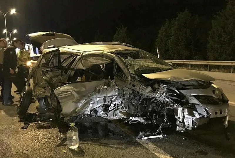 TEM’de korkutan kaza! Çok sayıda yaralı var