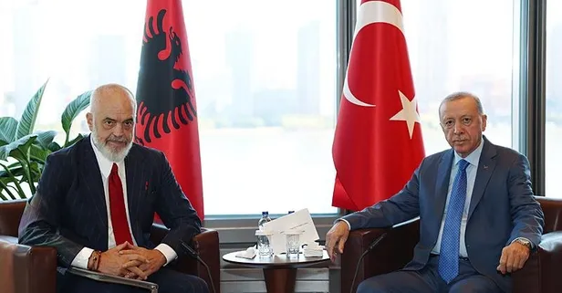 Başkan Recep Tayyip Erdoğan önce Edi Rama'yı ardından Aleksandar Vucic'i kabul etti! Görüşmede kritik mesaj: İsrail'e artık dur denmeli