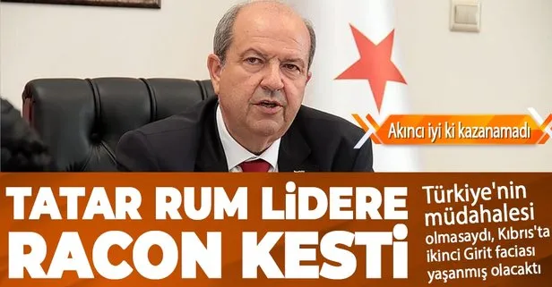 KKTC Cumhurbaşkanı Ersin Tatar’dan Rum lider Anastasiadis’e: Gerçekleşmeyecek hayaller peşinde koşma