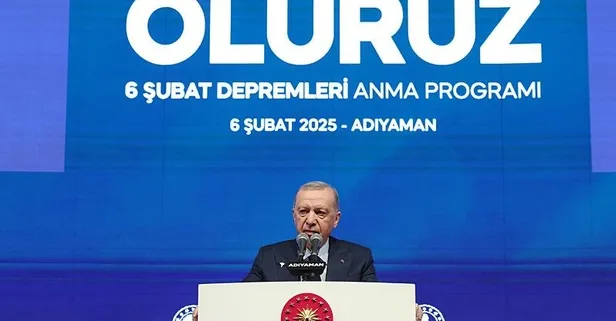 Başkan Erdoğan "Bir Oluruz 6 Şubat Depremleri Anma Programı"na katıldı: Devlet işte burada! | Yıl sonuna 453 bin konut | Çiftçilere müjde |