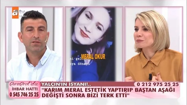 Atv'de yayınlanan Esra Erol'da şoke eden olay: Yalçın Okur'un eşi Meral Okur estetik yaptırıp evi terk etti-5