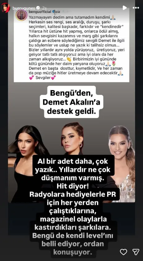 Burcu Güneş: Bengü de kendi level'ını belli ediyor - 12