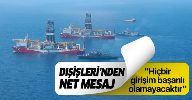 Dışişleri Bakanlığından Doğu Akdeniz açıklaması