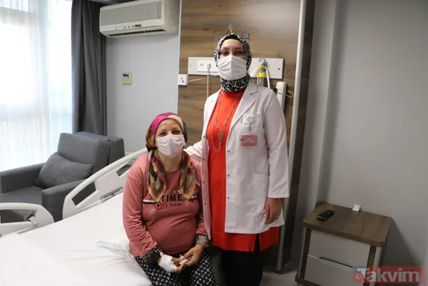 Doktorlar bile şaşırdı! Karnından 20 santimlik miyom çıktı - 2