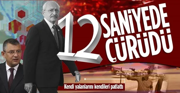 CHP’nin uçak yalanını ifşa eden 12 saniyelik video! Yalanları ayaklarına dolandı