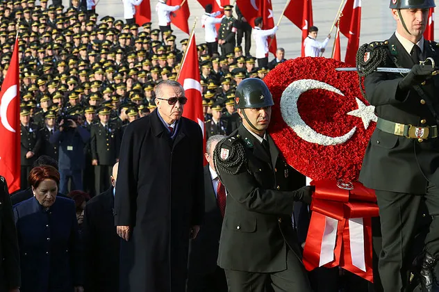 Mustafa Kemal Atatürk Anıtkabir'de anıldı