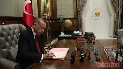 Başkan Recep Tayyip Erdoğan imzaladı! Atama kararları Resmi Gazete’de
