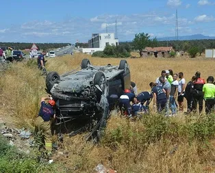 Balıkesir’de trafik kazası! 5 kişi yaralandı