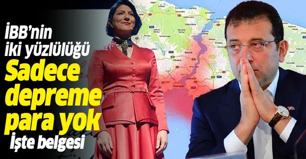 Kentin deprem bütçesini yüzde 65 düşüren İstanbul Büyükşehir Belediyesi, birkaç saat için sanatçı Pınar Ayhan'a 320 bin lira ödedi