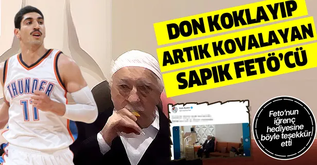 FETÖ lideri Gülen içtiği çayın artığını örgüt üyesi Enes Kanter'e gönderdi
