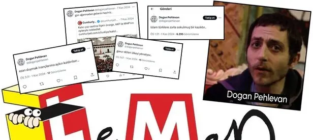 TAKVİM islam düşmanı alçak Dogan Pehlevan’ın dosyasını açtı