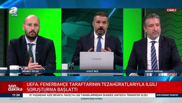 UEFA'dan Fenerbahçe soruşturma!