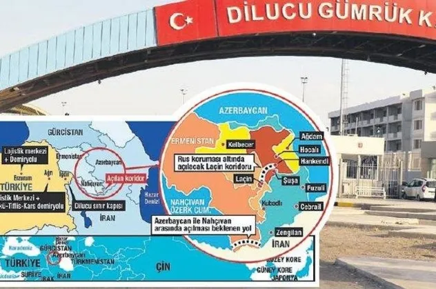 Nahçıvan koridoru Doğu’yu şahlandıracak: 160 milyon dolarlık ihracat 5 milyar dolara çıkacak