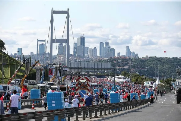 Milyonlar 15 Temmuz Şehitler Köprüsü'nde-6