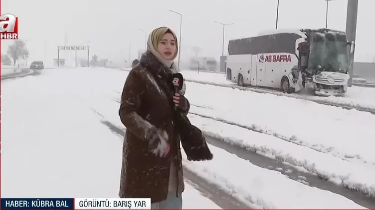 Bolu Dağı’nda yoğun kar yağışı! Trafikte aksama yaşanıyor mu?