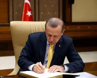 Başkan Erdoğan’dan yeni atama kararları