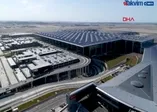 İstanbul Havalimanı havadan görüntülendi (Video)
